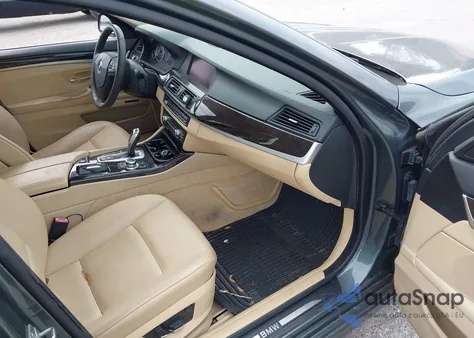 2013 BMW 528I xDrive из США, поврежденный, VIN WBAXH5C58DD107482